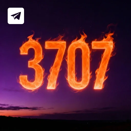 Canal oficial da 3707 no Telegram